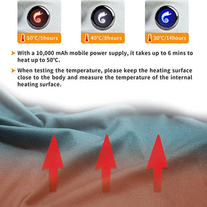 Couverture chauffante électrique / oreiller portable alimenté par USB 230g "Flextailgear – HB" - | Planète Rando