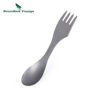 Cutitochette en titane ultralégère 2 en 1 25g "Boundless Voyage - Ti1064T" - | Planète Rando