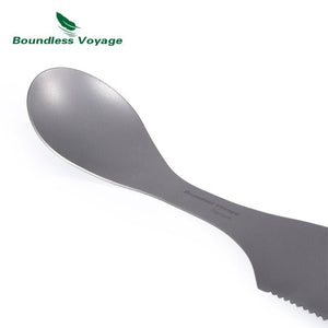 Cutitochette en titane ultralégère 2 en 1 25g "Boundless Voyage - Ti1064T" - | Planète Rando