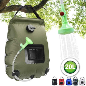 Douche solaire de camping 20L "Gnyll - pocket shower" - | Planète Rando