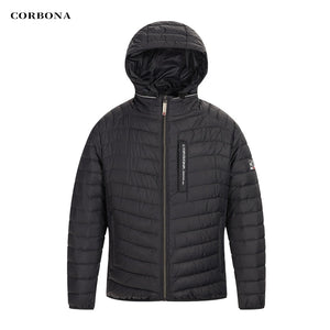 Doudoune d'hiver en coton pour homme 1kg "CORBONA - Special Garments" - Noir / 48 | Planète Rando