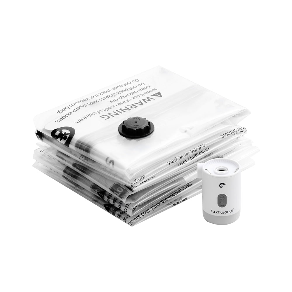 Ensemble de sacs à vide quatre-en-un (sans pompe) "FLEXTAILGEAR - Storage Bags" - 40x60 | Planète Rando