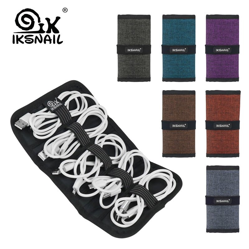 Etui de rangement de câbles / écouteurs résistant aux chocs 32g "IKSNAIL – DX-041" - | Planète Rando