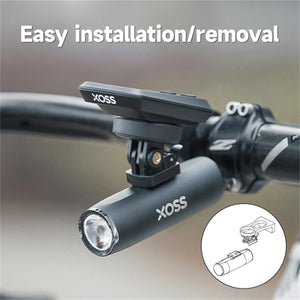 Feu avant de vélo étanche & rechargeable par USB à partir de 120g "XOSS – XL400" - | Planète Rando