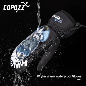 Gants de ski épais pour l'hiver -30℃ "COPOZZ - Snow 20600" - Planète Rando