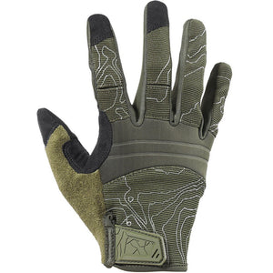 Gants tactiques compatible écran tactile "Macogear - B61" - Vert foncé / S | Planète Rando
