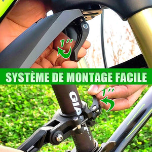 Garde-boue VTT 24-29 pouces réglables et à dégagement rapide "RBRL - Quick Release MTB" - | Planète Rando
