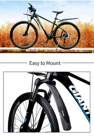 Garde-boue VTT 24-29 pouces réglables et à dégagement rapide "RBRL - Quick Release MTB" - | Planète Rando