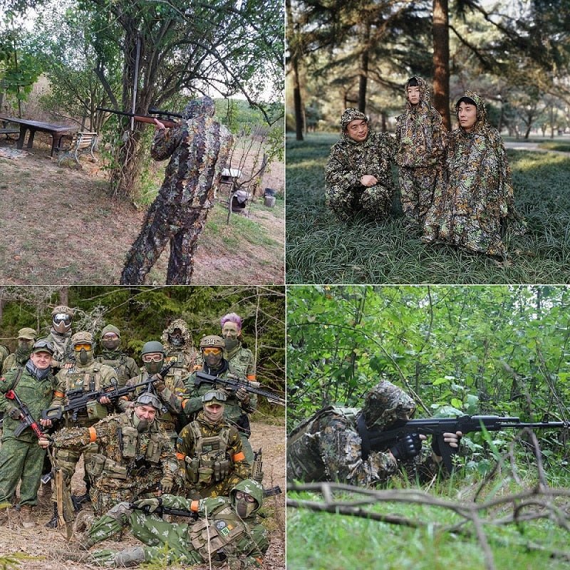 Ghillie suite / vêtement de chasse camouflage "Horizon Outdoor - Jungle CS" - | Planète Rando