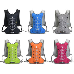 Gilet d'hydratation 12L pour course à pied / trail / marathon 400g "Newboler - Tanluhu " - | Planète Rando