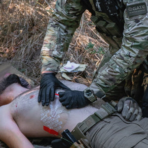 Kit de secours d'urgence / premiers secours IFAK "Rhino Rescue - Military Trauma Kit" - | Planète Rando