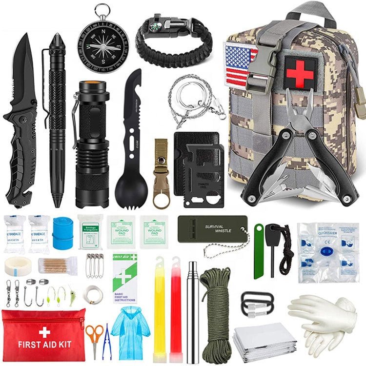 Kit de survie complet / EDC / premier secours Emergency Survival