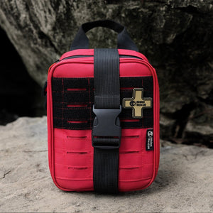 Kit de survie d'urgence professionnel / pochette médicale de premiers secours 1.2kg "Rhino Rescue - IFAK-SE" - | Planète Rando