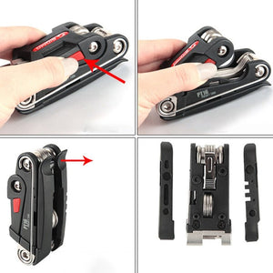 Kit d'outils de poche multifonctions pour réparation de vélo "Sigma - Pocket tools" - | Planète Rando