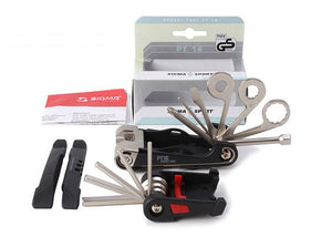 Kit d'outils de poche multifonctions pour réparation de vélo "Sigma - Pocket tools" - | Planète Rando