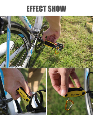 Kit d'outils multifonctions de réparation de vélos "West Biking - Cycling Bike Tools" - | Planète Rando