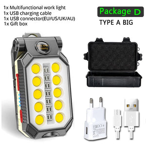 Lampe de poche portable à LED rechargeable par USB 180g "XIWANGFIRE - T6" - package D big | Planète Rando