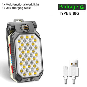 Lampe de poche portable à LED rechargeable par USB 180g "XIWANGFIRE - T6" - package G big | Planète Rando