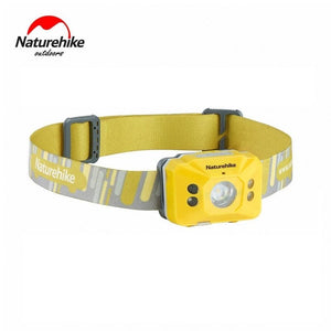 Lampe frontale LED 58g 140 lumens "Naturehike - NH17G025-D" - Jaune | Planète Rando