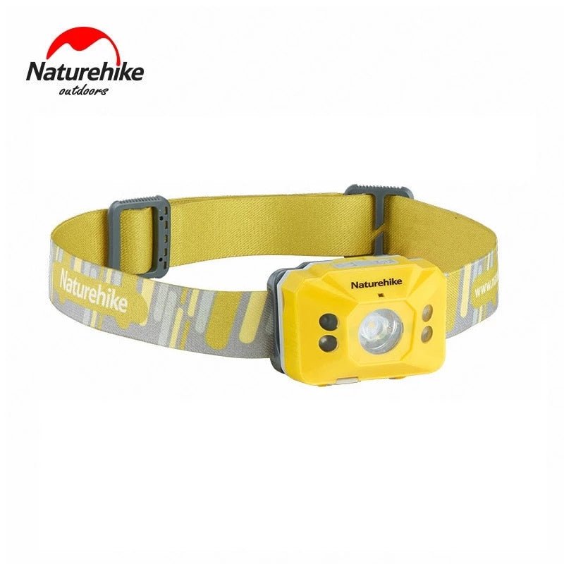 Lampe frontale LED 58g 140 lumens "Naturehike - NH17G025-D" - Jaune | Planète Rando