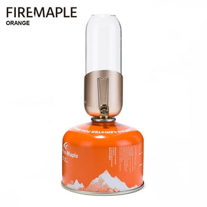 Lanterne à gaz au Propane / Isobutane pour camping "Fire-maple - Gaz lantern" - | Planète Rando