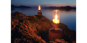 Lanterne à gaz au Propane / Isobutane pour camping "Fire-maple - Gaz lantern" - | Planète Rando