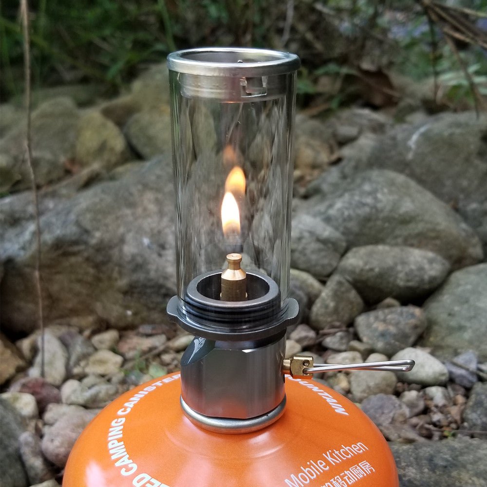 Lanterne / lampe à gaz ultralégère 95g "BRS-55" - | Planète Rando