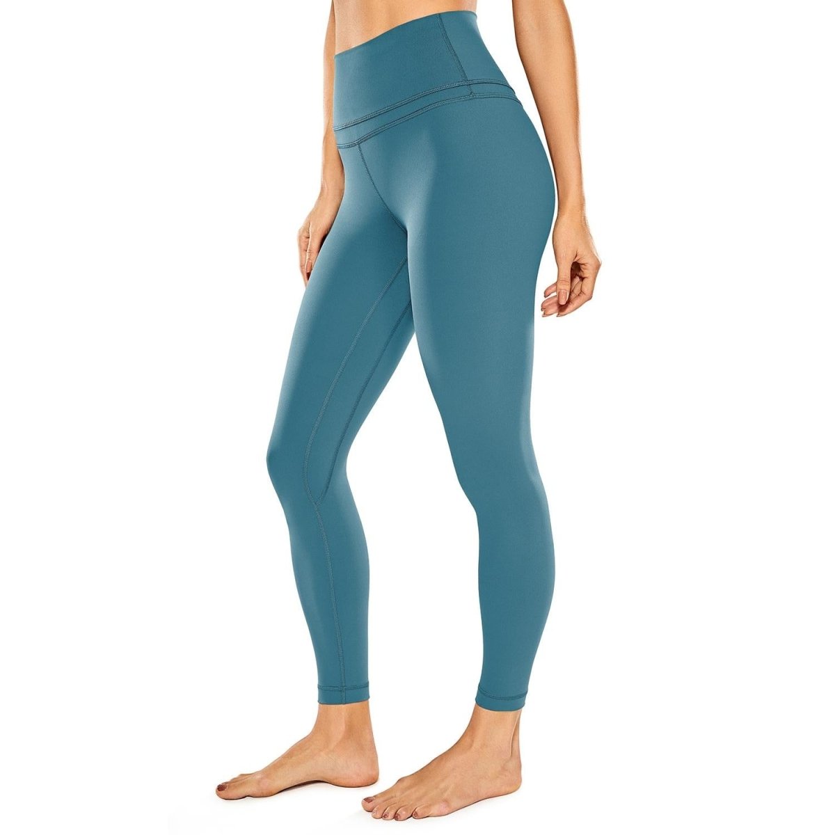 Leggings de sport confortable taille haute "CRZ-Yoga - R009" - Bleu ciel / XXS | Planète Rando