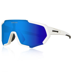 Lunettes de soleil pour hommes et femmes "QUESHARK – QE48" - Blanc | Planète Rando