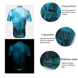 Maillot de cyclisme / cycliste pour homme "ARSUXEO - BGZ8" - Planète Rando