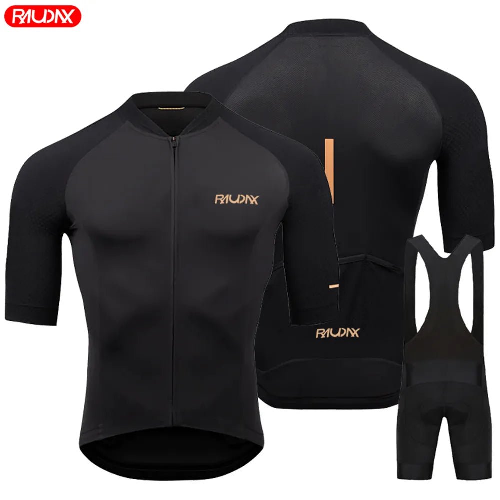 Maillot de cyclisme / VTT respirant à manches courtes pour homme " Raudax - Cycling Set" - cycling set / S | Planète Rando
