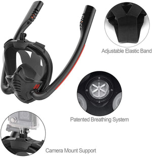 Masque de plongée sous-marine anti-buée "Conquer - Snorkeling" - | Planète Rando