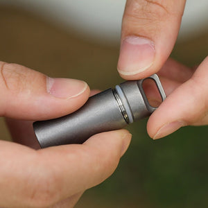 Mini-boites à condiments étanche en titane (à partir de 8g) "Tiartisan - Ta6570" - | Planète Rando