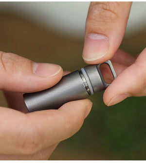 Mini-boites à condiments étanche en titane (à partir de 8g) "Tiartisan - Ta6570" - | Planète Rando