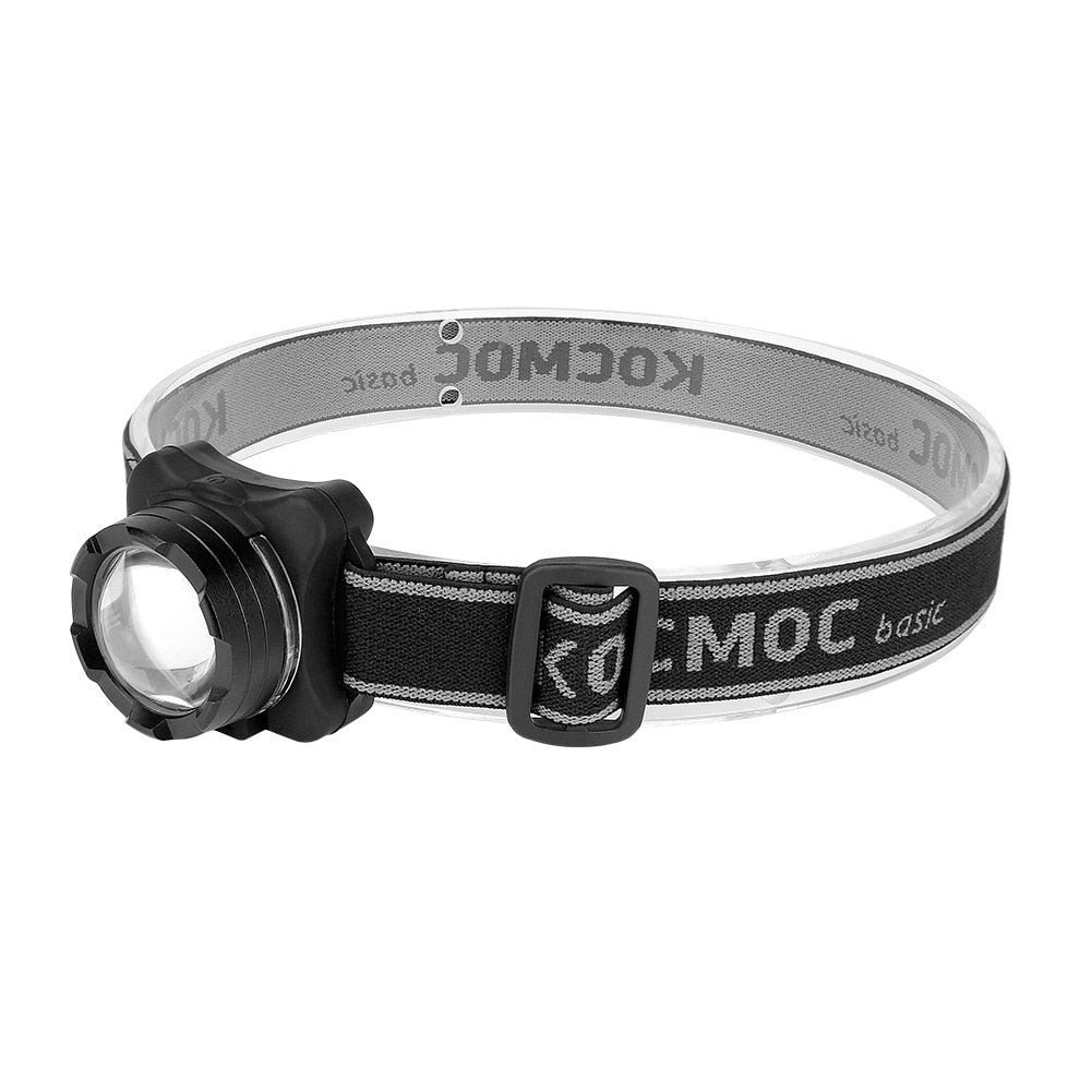 Mini-lampe frontale portable avec batterie 550mah intégrée 50g "Kocmoc - Basic" - | Planète Rando