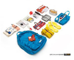 Mini porte-monnaie / sacoche de rangement étanche 50g "Cordura Fabric - Your Buddy Inside" - | Planète Rando