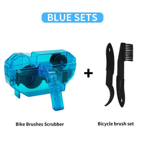 Nettoyeur de chaîne / kit de nettoyage de vélo "ThinkRider - Brush set" - Kit complet | Planète Rando