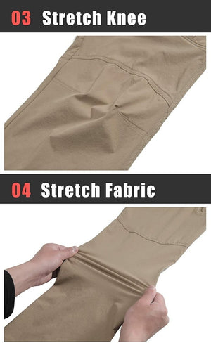 Pantalon cargo léger multipoches pour homme "TACVASEN – LSPT609" - | Planète Rando