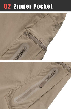 Pantalon cargo léger multipoches pour homme "TACVASEN – LSPT609" - | Planète Rando