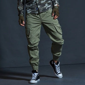 Pantalon cargo tactique à poches multiples "BM - GZ691" - Vert foncé / 28 | Planète Rando