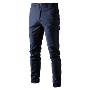 Pantalon décontracté pour homme "AIOPESON - PM12" - 30 / Bleu navy | Planète Rando