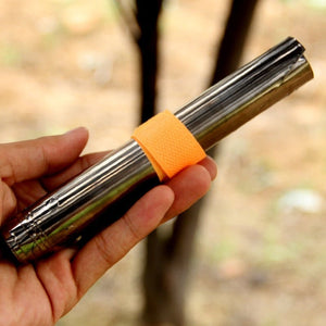 Pare-vent pour réchaud de camping en titane 17g "Xbees - Wind" - Default Title | Planète Rando