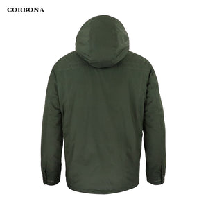 Parka d'hiver coupe-vent avec capuche pour homme 1,2kg "CORBONA – N-BX031" - | Planète Rando