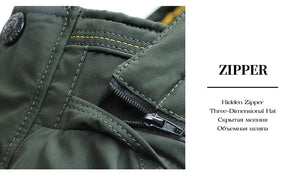 Parka d'hiver coupe-vent avec capuche pour homme 1,2kg "CORBONA – N-BX031" - | Planète Rando