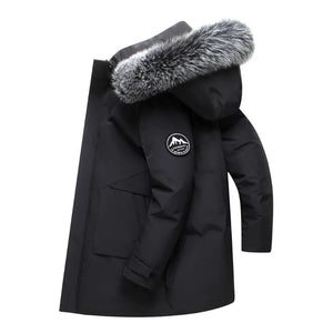 Parka d'hiver imperméable en duvet de canard pour homme "WORDKIND - 2099" - Noir / XXXS | Planète Rando