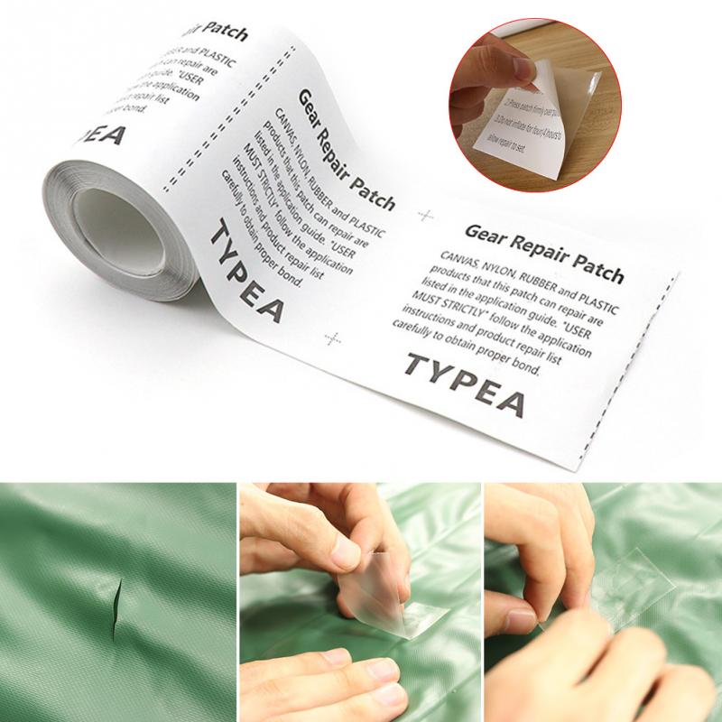 Patch transparent de réparation pour tente en TPU "Gear repair - patch" - | Planète Rando