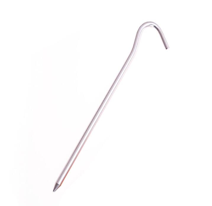 Piquets de tente en aluminium de 18cm, 10 pièces/lot "ShineTrip" - Argent | Planète Rando