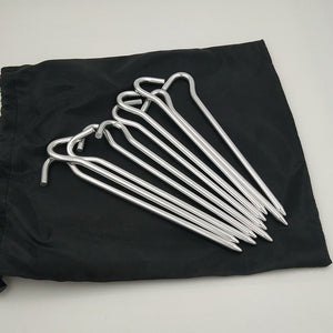 Piquets de tente en aluminium de 18cm, 10 pièces/lot "ShineTrip" - | Planète Rando