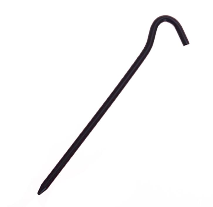Piquets de tente en aluminium de 18cm, 10 pièces/lot "ShineTrip" - Noir | Planète Rando