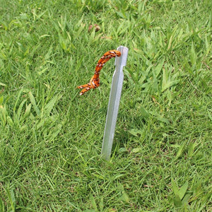 Piquets de tente en aluminium de 18CM lot de 8 pièces 12g "JUNGLE KING – Light picket" - | Planète Rando